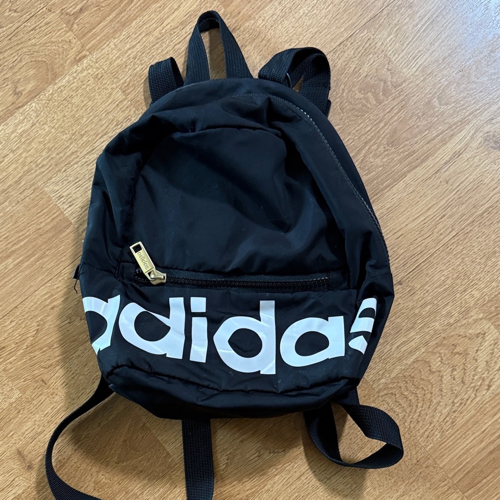 Adidas Black and White mini  Backpack